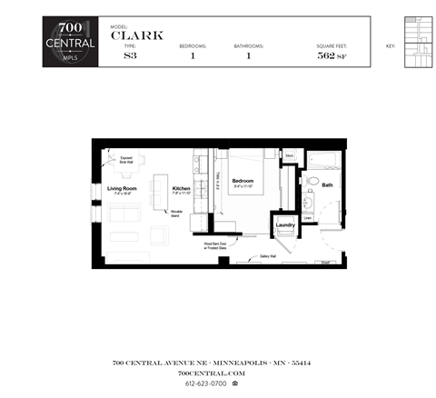 700 Central Avenue NE Studio-2 Beds Apartment for Rent - Photo Gallery 98